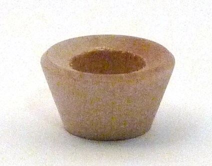 Lichtertülle aus Birkenholz - V-Form