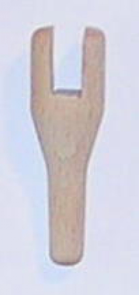 Flügelschaft / Flügelhalter für Bohrung 6mm - dicke Ausführung