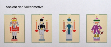 Vorlage Kastenlaterne - Motiv Erzgebirge