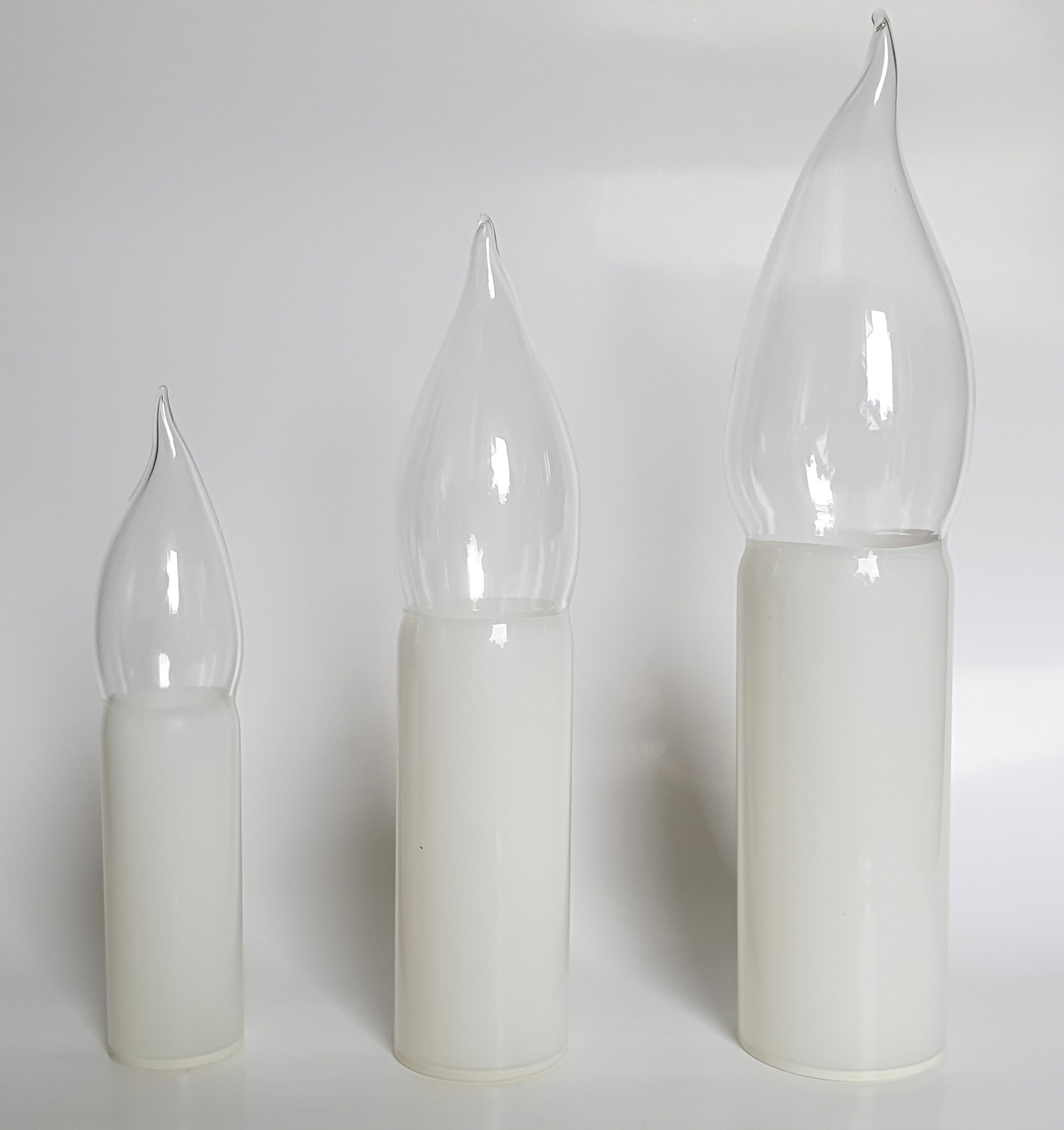 Glaskolben als Fassungsabdeckung