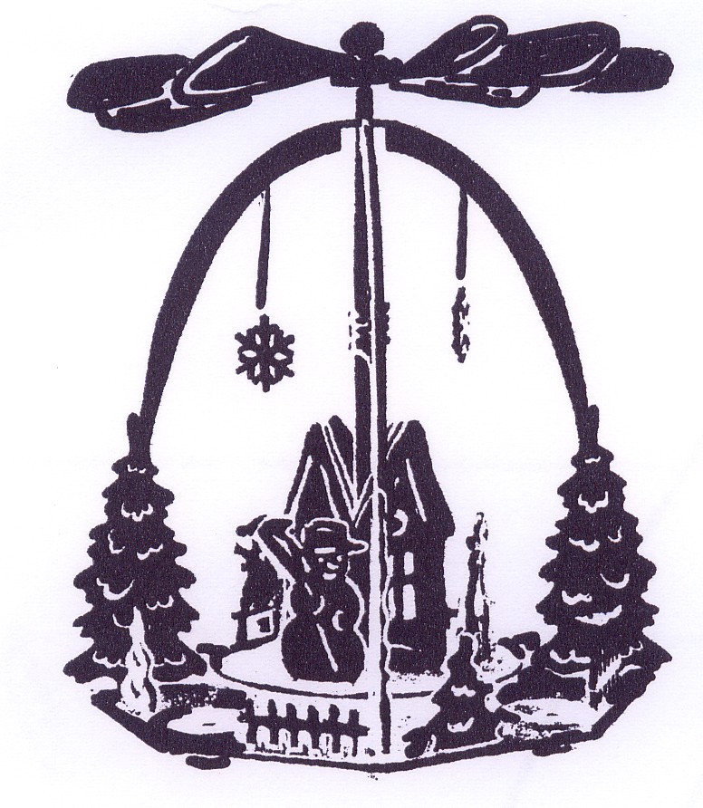 Vorlage Pyramide - Motiv 513 Winterpyramide