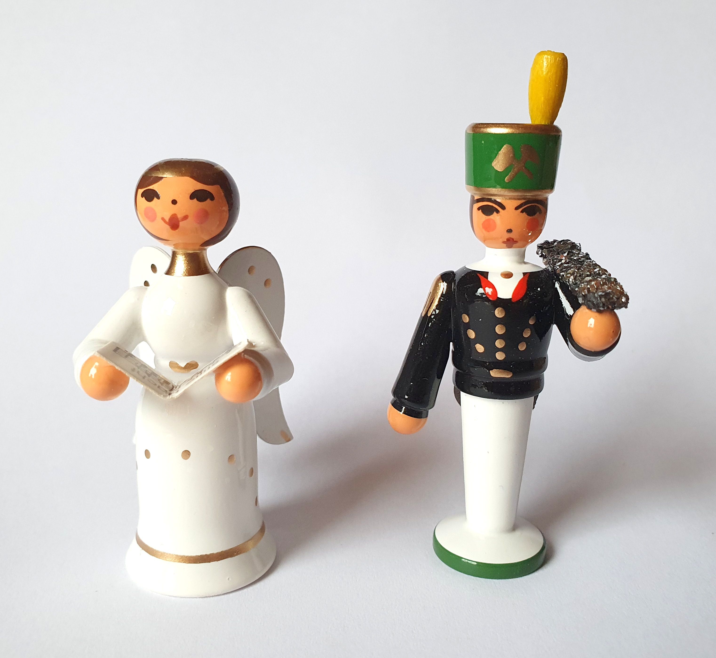 Engel und Bergmann - Paar