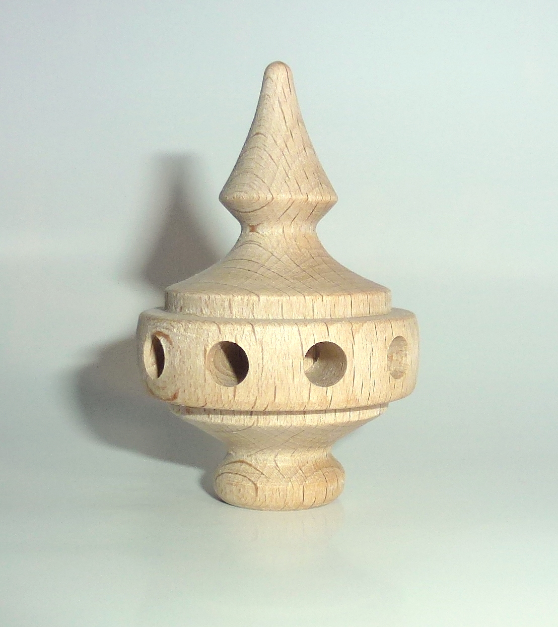 Pyramidenkopf Spitze - mit 10 Bohrungen Ø 5mm