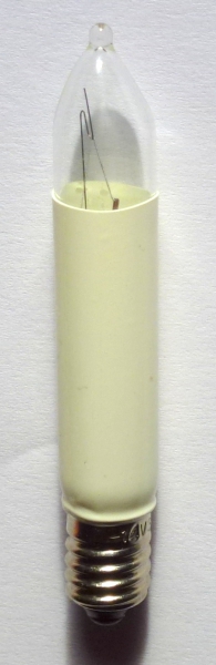 Kleinschaftkerze für Fassung E10