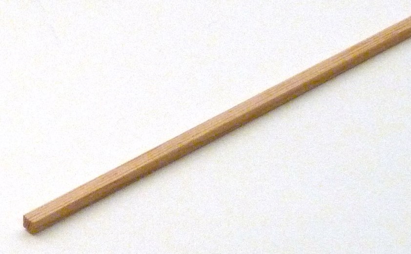 Leiste aus Kiefernholz 3x3mm