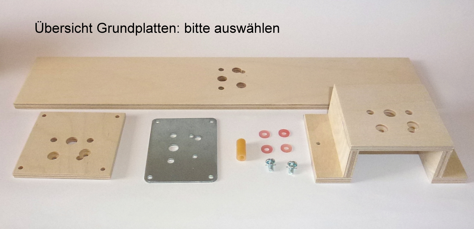 Befestigungsset für Mörzmotoren - mit Schlauchkupplung