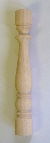 gedrechselte Holzsäule