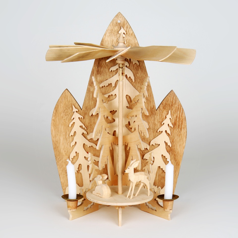 Pyramidenvorlage - Erzgebirgische Wandpyramide